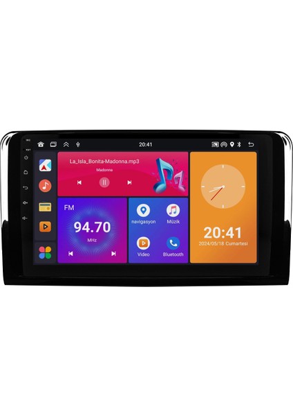 Mercedes ML164 Android Multimedya Sistemi CRV4848XP