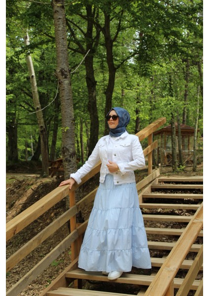 Katlı Fırfırlı Etek fiyatları