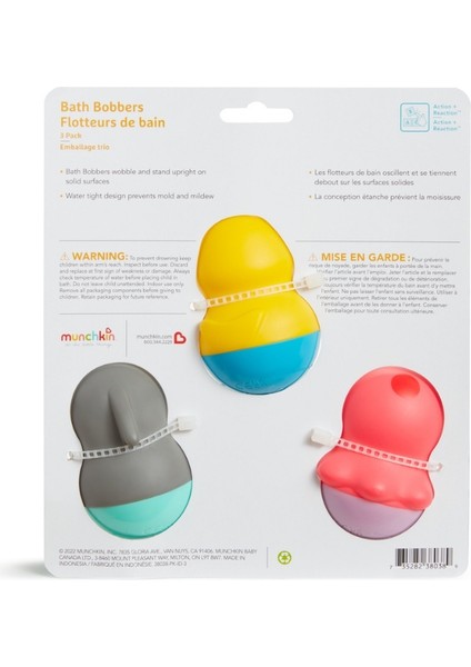 Yüzen Banyo Oyuncakları 3lü Set 6AY+