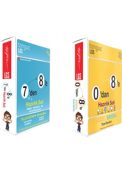 7'den 8'e ve 0'dan 8'e Hazırlık Seti fiyatları