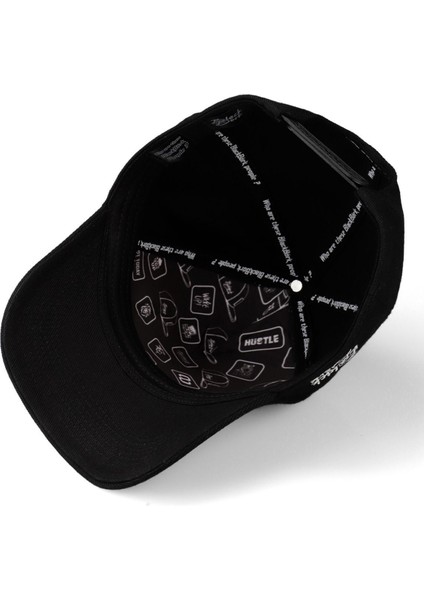 V2 Baseball Stop Wars - 2 Kod Logoluı Unisex Siyah Şapka modelleri