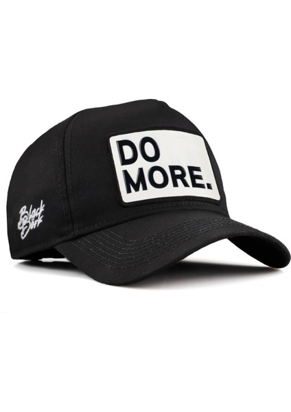 V2 Baseball Do More - 1 Kod Logolu Unisex Siyah Şapka