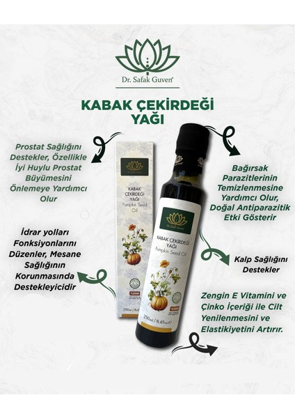 Kabak Çekirdeği Yağı (Soğuk Sıkım)