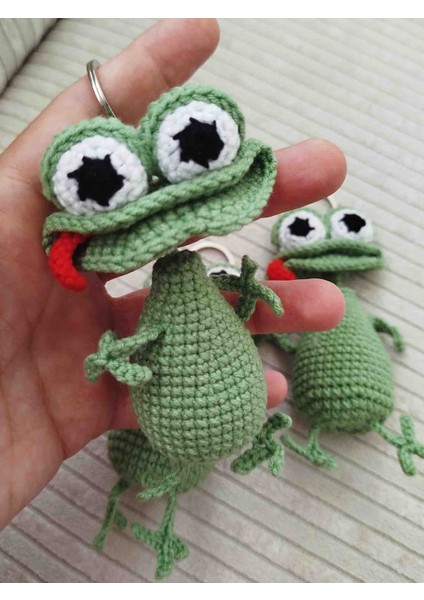 Şapşal Kurbağa Anahtarlık