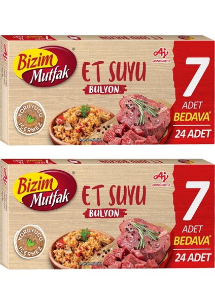 Bulyon Et Suyu 24'lü 240 gr x 2 Adet