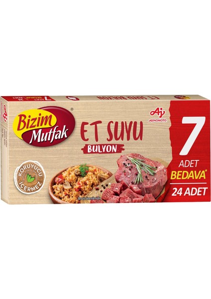 Bulyon Et Suyu 24'lü 240 gr x 2 Adet fiyatları