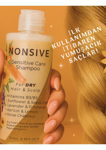 Shampoo Type2 Kuru Saçlar için Onarıcı-Bakım Şampuanı /Tuzsuz-Sülfatsız Şampuan (aromaterapik uçucu yağ içeriği) fırsatları