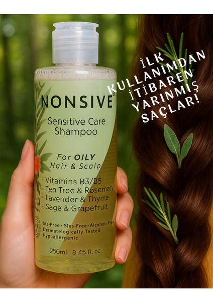 Shampoo Type3 Yağlı Saçlar İçin Şampuan fırsatları