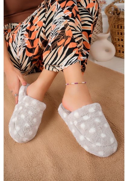 Kadın Ev Terliği Peluş Terlik Çeyiz ve Bohça Terliği Ses Yapmaz Kalın Taban modelleri