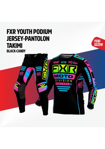 Fxr Raınbow Jersey Pantolon Takımı