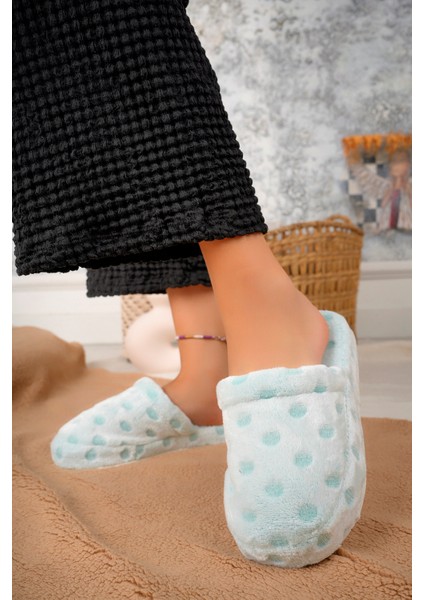 Kadın Ev Terliği Peluş Terlik Çeyiz ve Bohça Terliği Ses Yapmaz Kalın Taban fırsatları