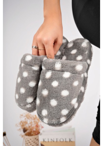 Kadın Ev Terliği Peluş Terlik Çeyiz ve Bohça Terliği Ses Yapmaz Kalın Taban indirimleri