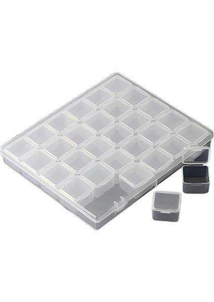 Boncuk Saklama Kutusu, Tırnak Aksesuar Saklama Kutusu, 30 Mini Saklama Kutusu, Boncuk Saklama, El Sanatları Tırnak Saklama Için Kullanılır (Yurt Dışından)