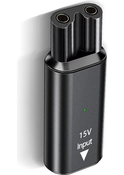 15V HQ8505 Type-C Tıraş Makinesi Adaptörü Şarj Dönüştürücü Philips Norelco One Blade Pro QP6520 QP6530QP6510 Sakal Düzeltici A (Yurt Dışından)