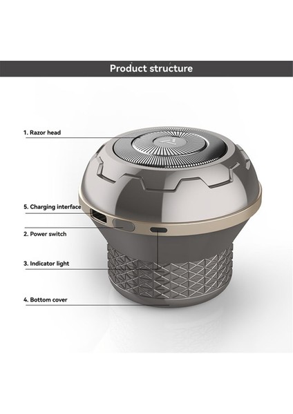 1 Set Elektrikli Tıraş Makinesi USB Şarj Edilebilir Su Geçirmez Kel Kafa Sakal Düzeltici Erkek Tıraş Makinesi Saç Kesme Makinesi Kitleri Güvenlik Tıraş Makinesi (Yurt Dışından) fırsatları