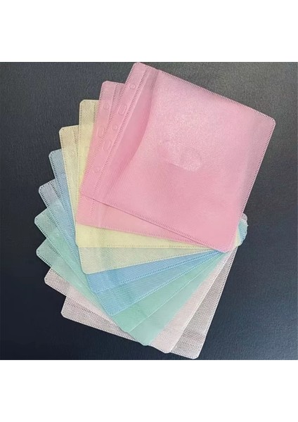 100 Adet Çift Taraflı Cd/dvd Koleksiyon Seti Çizilmeye Dayanıklı Toz Geçirmez Saklama Renkli CD Yuvası Çantası Pembe (Yurt Dışından) modelleri