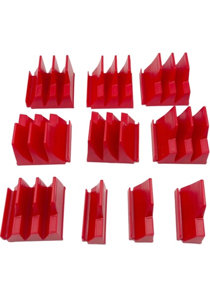 23 Anahtar Için Kırmızı Anahtar Depolama Rafı - Düzenleyici ve Tutucu (Yurt Dışından)