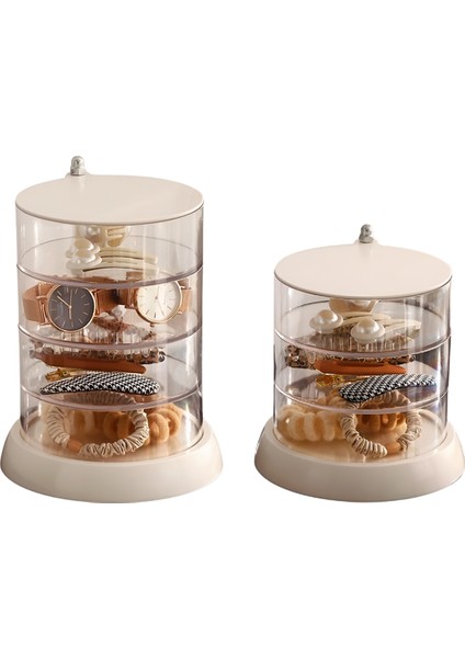 360° Dönebilen Saç Aksesuarları Saklama Kutusu, Mücevher Kutusu, Eşya Düzenlemesi Için (Yurt Dışından)