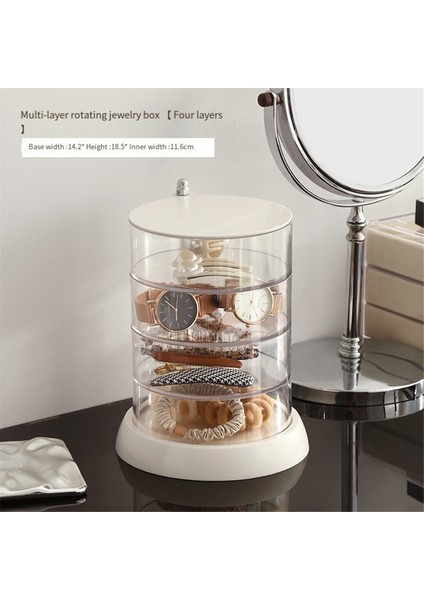 360° Dönebilen Saç Aksesuarları Saklama Kutusu, Mücevher Kutusu, Eşya Düzenlemesi Için (Yurt Dışından) modelleri