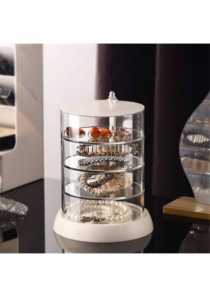 360° Dönebilen Saç Aksesuarları Saklama Kutusu, Mücevher Kutusu, Eşya Düzenlemesi Için (Yurt Dışından) indirimleri