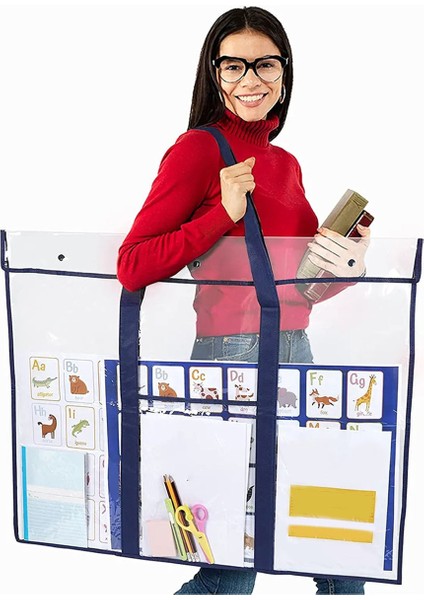 3 Paket Poster Saklama Çantası (29X24 Inç) Öğretmenler Sınıf Organizasyonu Için Pano Tutucu Sanat Portföyü Kabı (Yurt Dışından) fiyatları