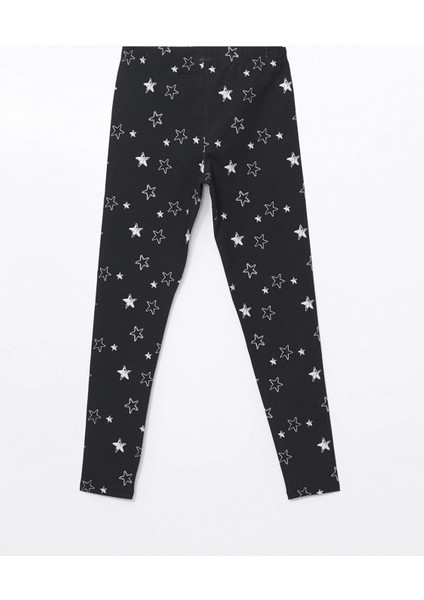 Lcw Kids Siyah Beli Lastikli Kız Çocuk Tayt modelleri