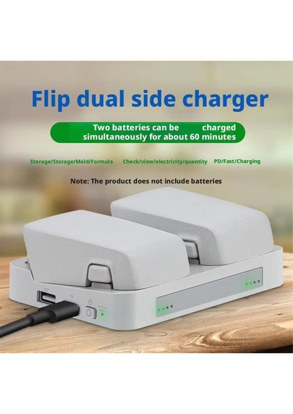 Djı Flip Side By Side Butler Manager Power Bank Için Pil Şarj Hub Şarj Cihazı Djı Flip Drone Aksesuarları (Yurt Dışından) fiyatları