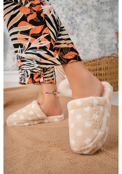 Kadın Ev Terliği Peluş Terlik Çeyiz ve Bohça Terliği Ses Yapmaz Kalın Taban fiyatları