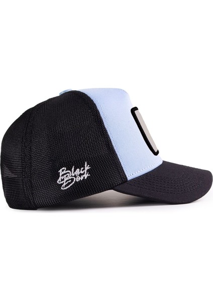 Siyah Siperli - Buz Mavi - Siyah Fileli Şapka (Cap) fırsatları