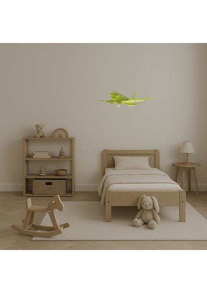 Minimalist Uçak Altın Aynalı Tablosu - PHN2018-3627 fırsatları