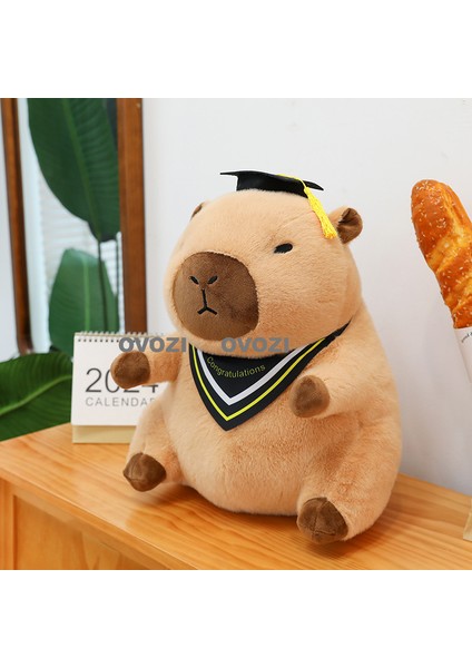 Ovozı 35CM Sevimli Kapia Su Yunusu Peluş Oyuncak Bebek Bebek Yastık Hediye (Yurt Dışından)