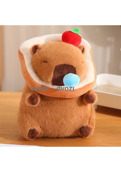 Ovozı 50CM Sevimli Kapia Su Yunusu Peluş Oyuncak Bebek Bebek Yastık Hediye (Yurt Dışından)