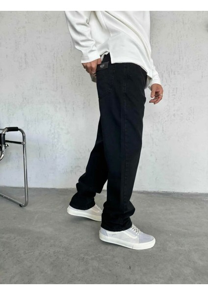 WE11 Erkek Siyah Baggy Jeans Bol Paça fiyatları