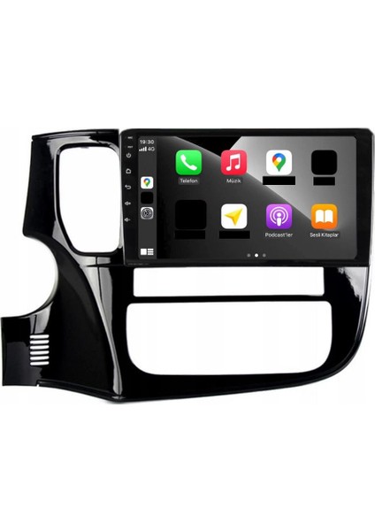 Mitsubishi Outlander 2k Görüntü Kalitesi Android 15 Multimedya Sistemi 8+256 Myway (2013-2020) modelleri