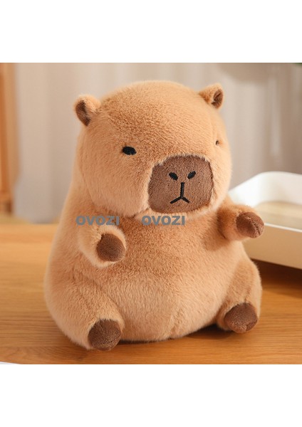 Ovozı 35CM Sevimli Kapia Su Yunusu Peluş Oyuncak Bebek Bebek Yastık Hediye (Yurt Dışından)