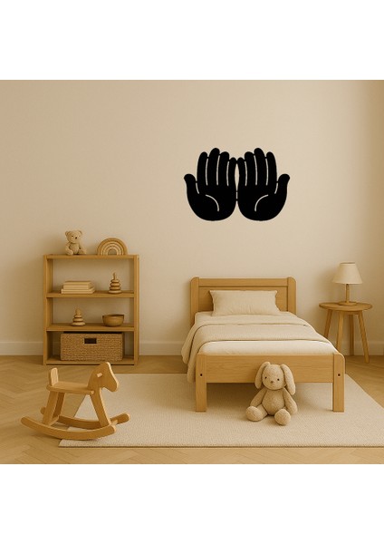 Birleşik Avuçlar Mdf Duvar Dekoru - PHN7773-4540 modelleri