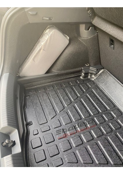 2023 Vw Taigo (Alt Kademe) Uyumlu 3D Kauçuk Bagaj Havuzu