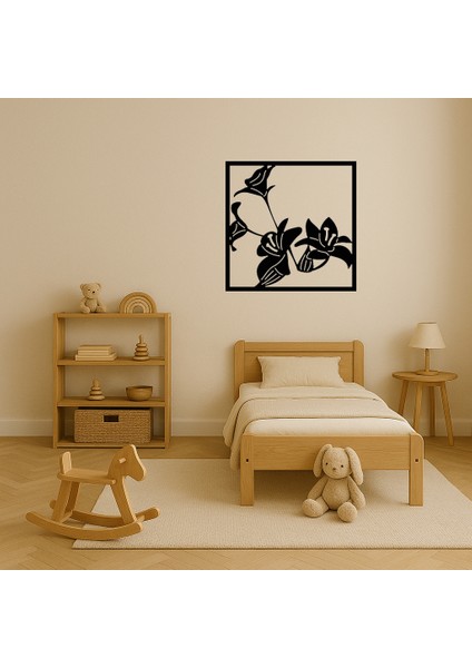 Sanatsal Çiçek Tasarımlı Dekoratif Tablo - PHN4236-7207 modelleri