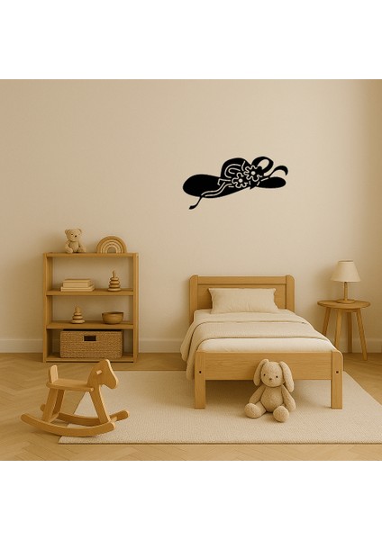 Çiçekli Şapkalı Kadın Mdf Duvar Dekoru - PHN6007-8573 modelleri