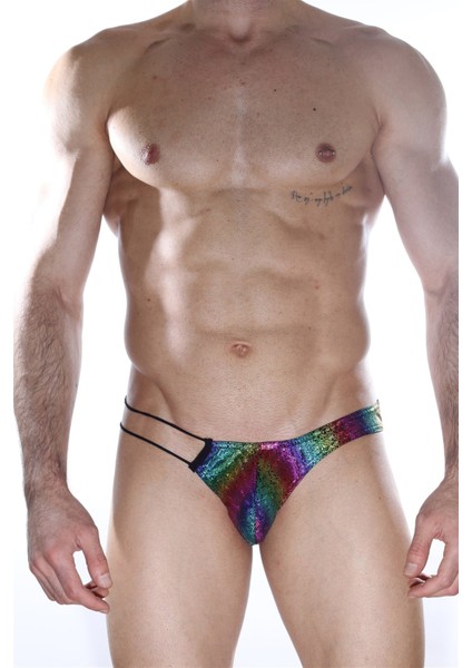 Ip Detaylı Erkek Slip