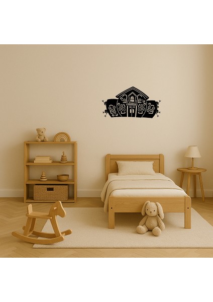 Aile Evi Inşa Dekoratif Tablo - PHN7718-8874 modelleri