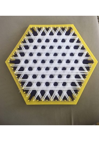 Altıgen Lifmatik Lif Örme Tezgahı ve 2 Adet Lif İpi modelleri