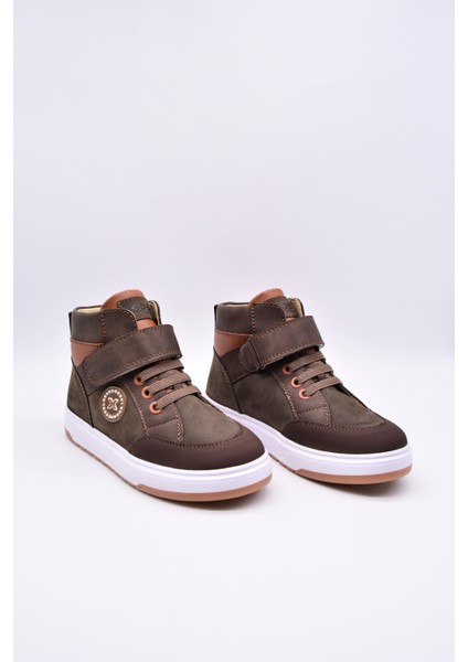 Albert Erkek Çocuk Hakiki Deri Tek Cırtlı Kahverengi Bot indirimleri