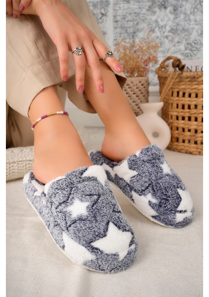 Kadın Ev Terliği Peluş Terlik Çeyiz ve Bohça Terliği Ses Yapmaz Kalın Taban fiyatları