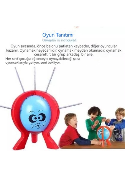 Balon Parti Partisi Ebeveyn-Çocuk Etkileşimli Masa Oyunu Oyuncakları (Yurt Dışından) fiyatları
