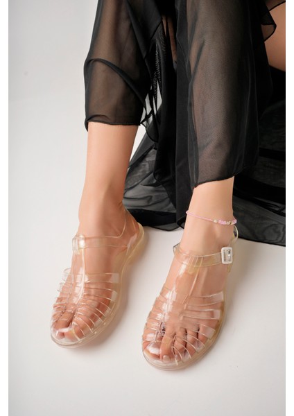 Medusa Jelly Kadın Sandalet Kaymaz Rahat Taban