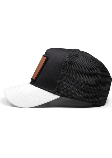 V1 Trucker Mountains - 1cs Kod Logolu Unisex Beyaz Siperli-Siyah Şapka fırsatları