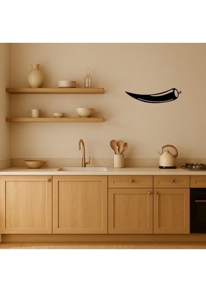 Kırmızı Biber Mdf Dekoratif Tablo - PHN5111-1123 fiyatları