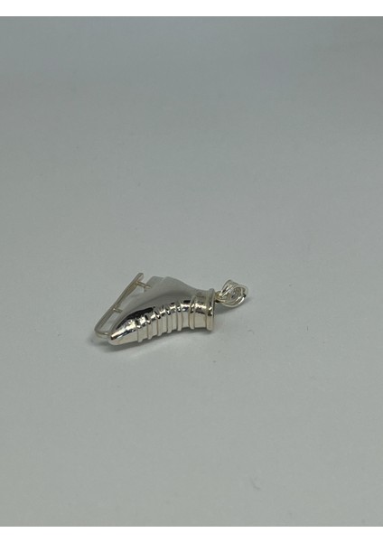 Artistik Buz Pateni Gümüş Kolye modelleri