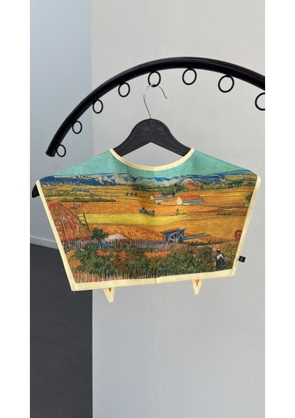 Summer Gökyüzü Desenli Yaka Fular fiyatları